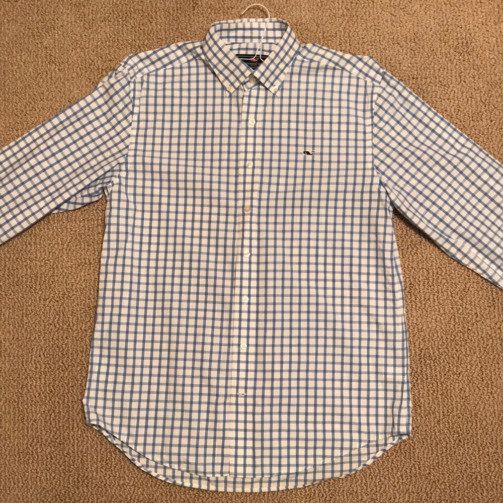 Vineyard Vines whale shirt by shep & Ian MEDIUM